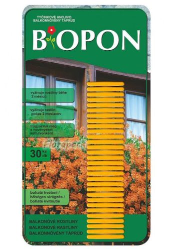 Biopon balkonnövény táprúd