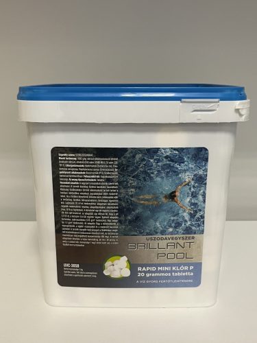Medence Rapid Mini Klór H 20g tabl 5kg BP